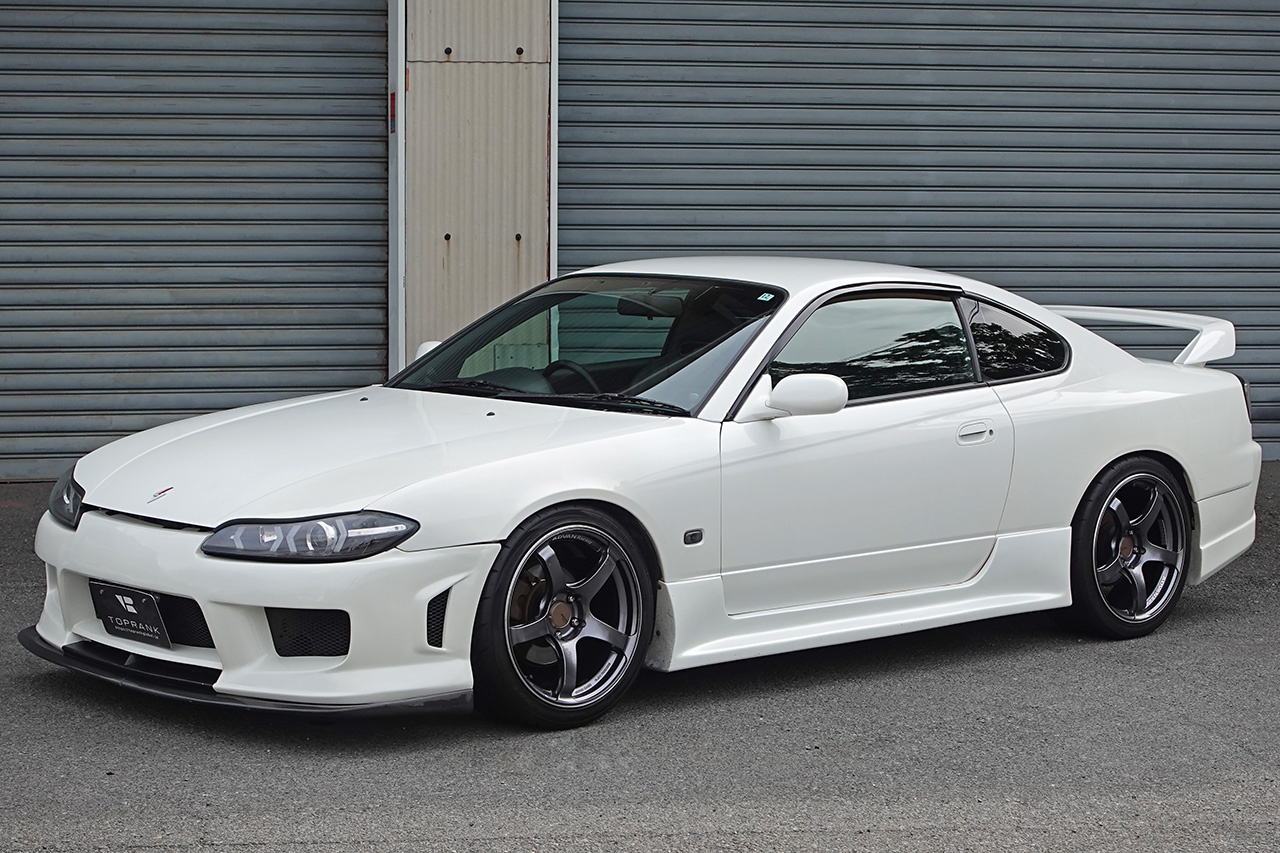 2000 Nissan SILVIA S15 SPEC S AERO, Advan 18 Inches, Aftermarket Aero