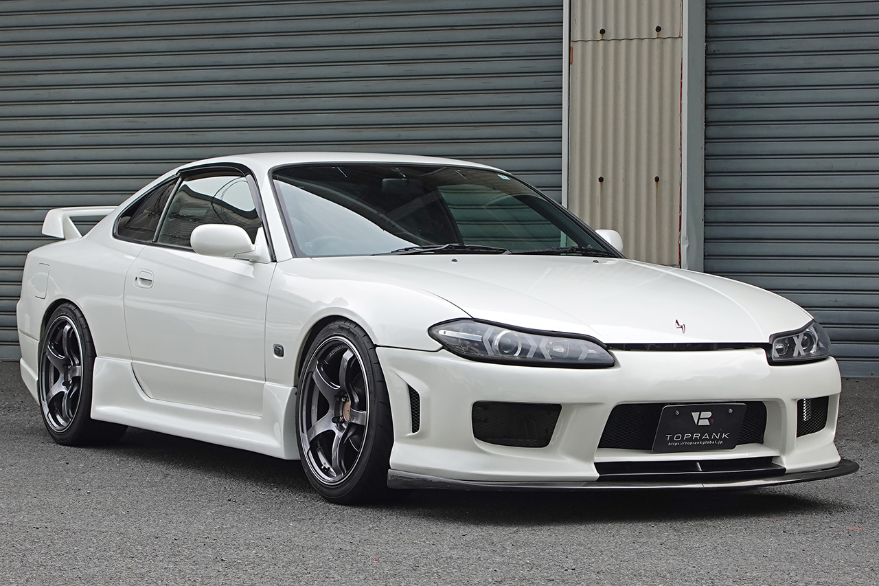 2000 Nissan SILVIA S15 SPEC S AERO, Advan 18 Inches, Aftermarket Aero