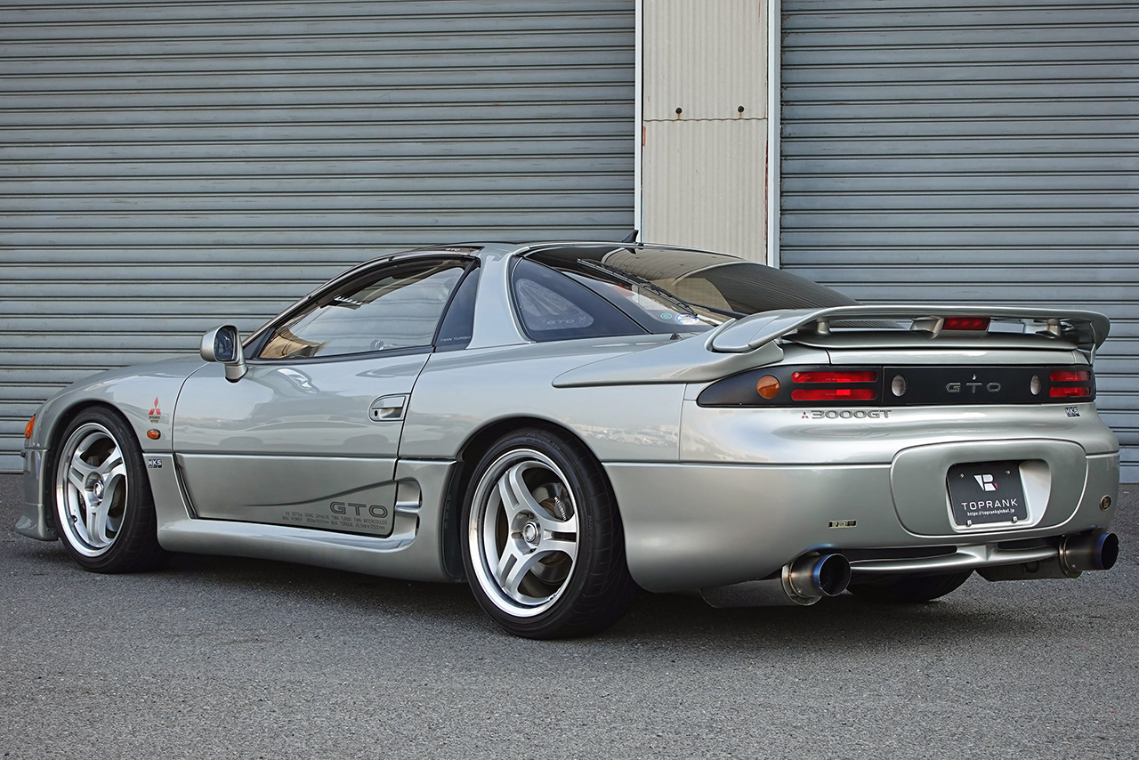 1993 Mitsubishi GTO Z16A TWIN TURBO, HKS Air Cleaner, TEIN Height Adjustable Coilovers