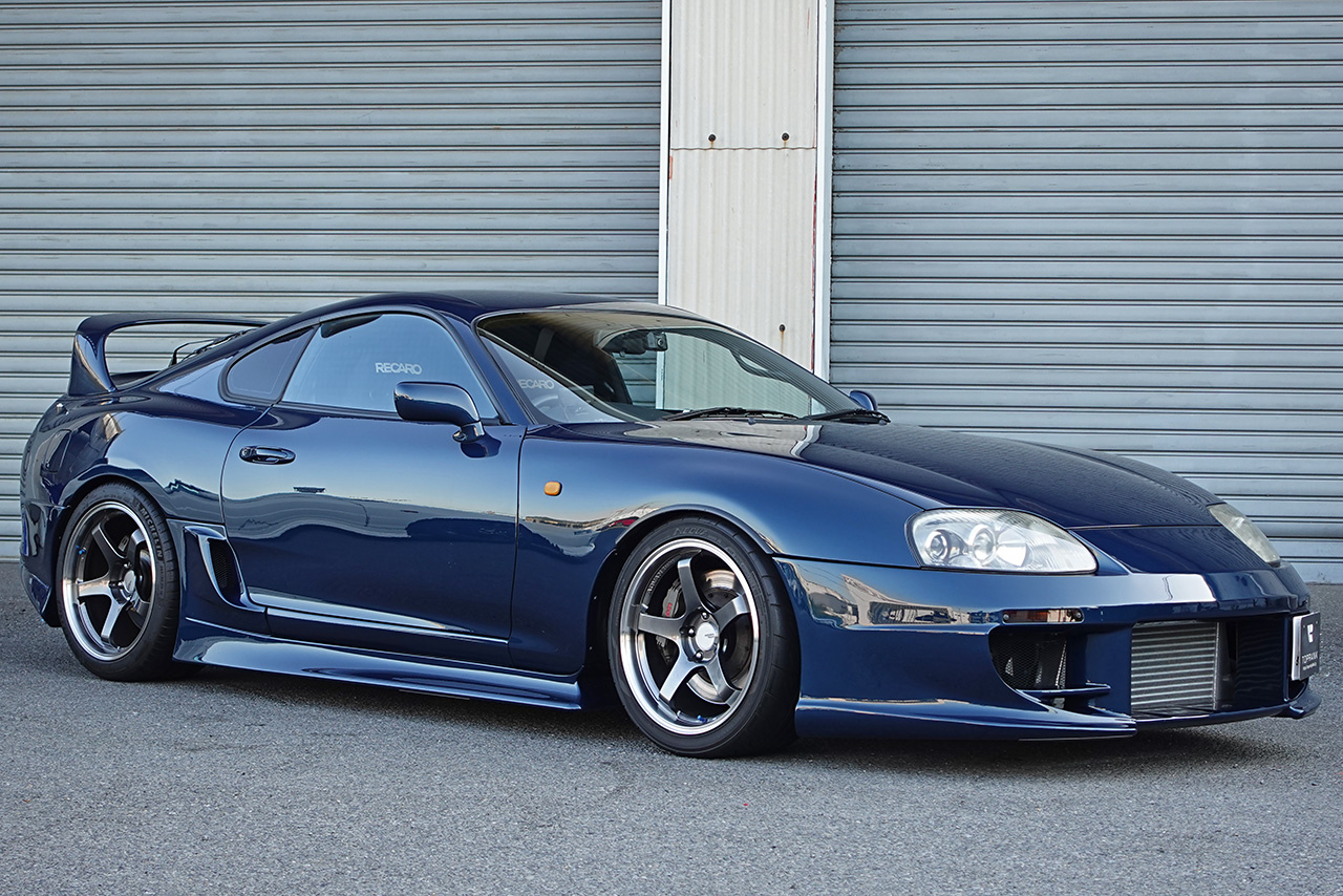 1993 Toyota SUPRA JZA80 RZ TWIN TURBO, ADVAN 18 Inch Wheels, ALCON Front Brake Calipers