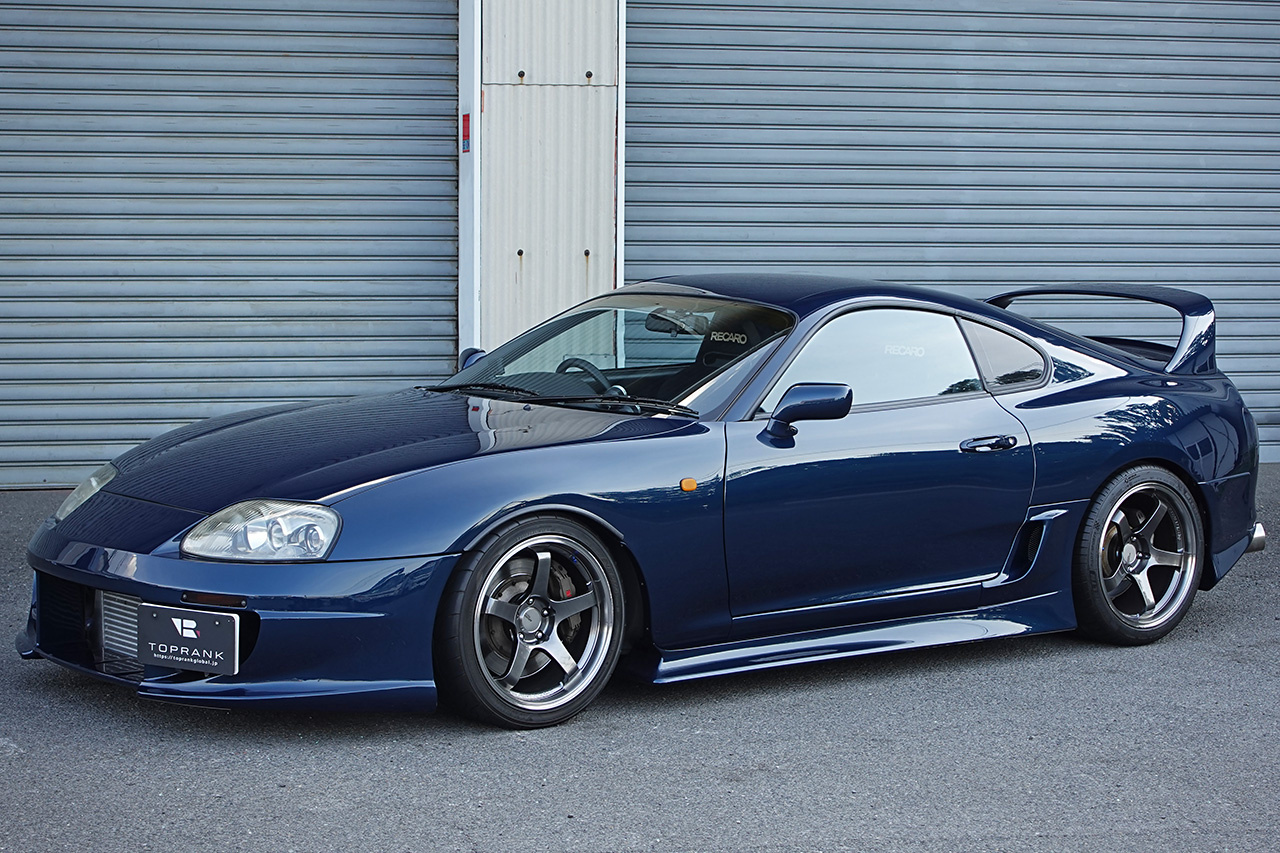 1993 Toyota SUPRA JZA80 RZ TWIN TURBO, ADVAN 18 Inch Wheels, ALCON Front Brake Calipers