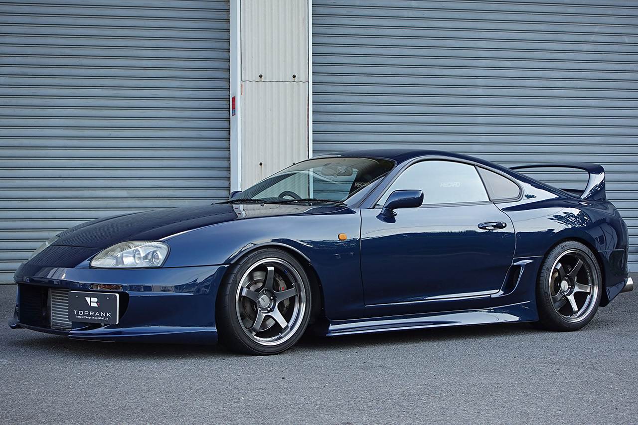 1993 Toyota SUPRA JZA80 RZ TWIN TURBO, ADVAN 18 Inch Wheels, ALCON Front Brake Calipers