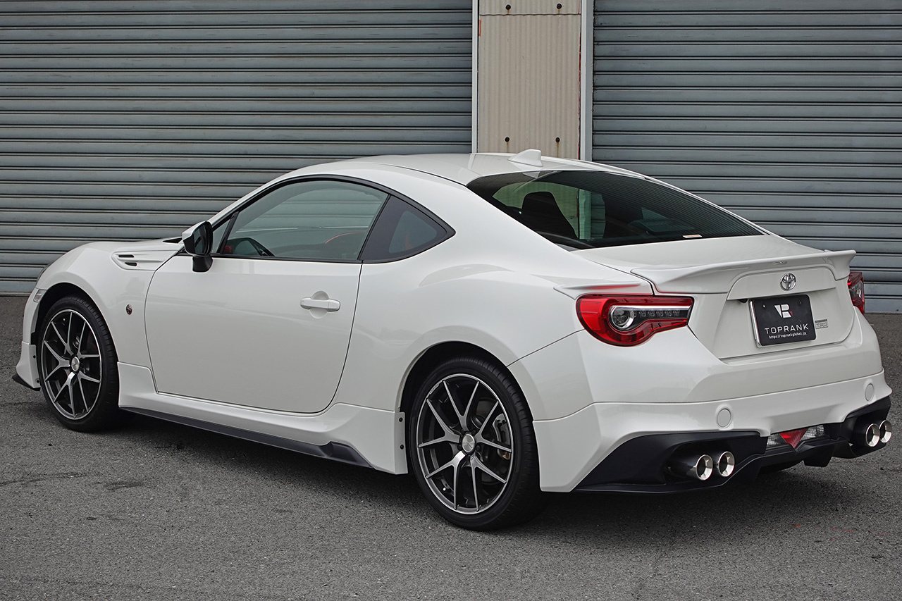 2017 Toyota 86 ZN6 86 GT, TRD AERO, TRD High Response Muffler Ver.R, RAYS Homura A5S 18 inch Wheels