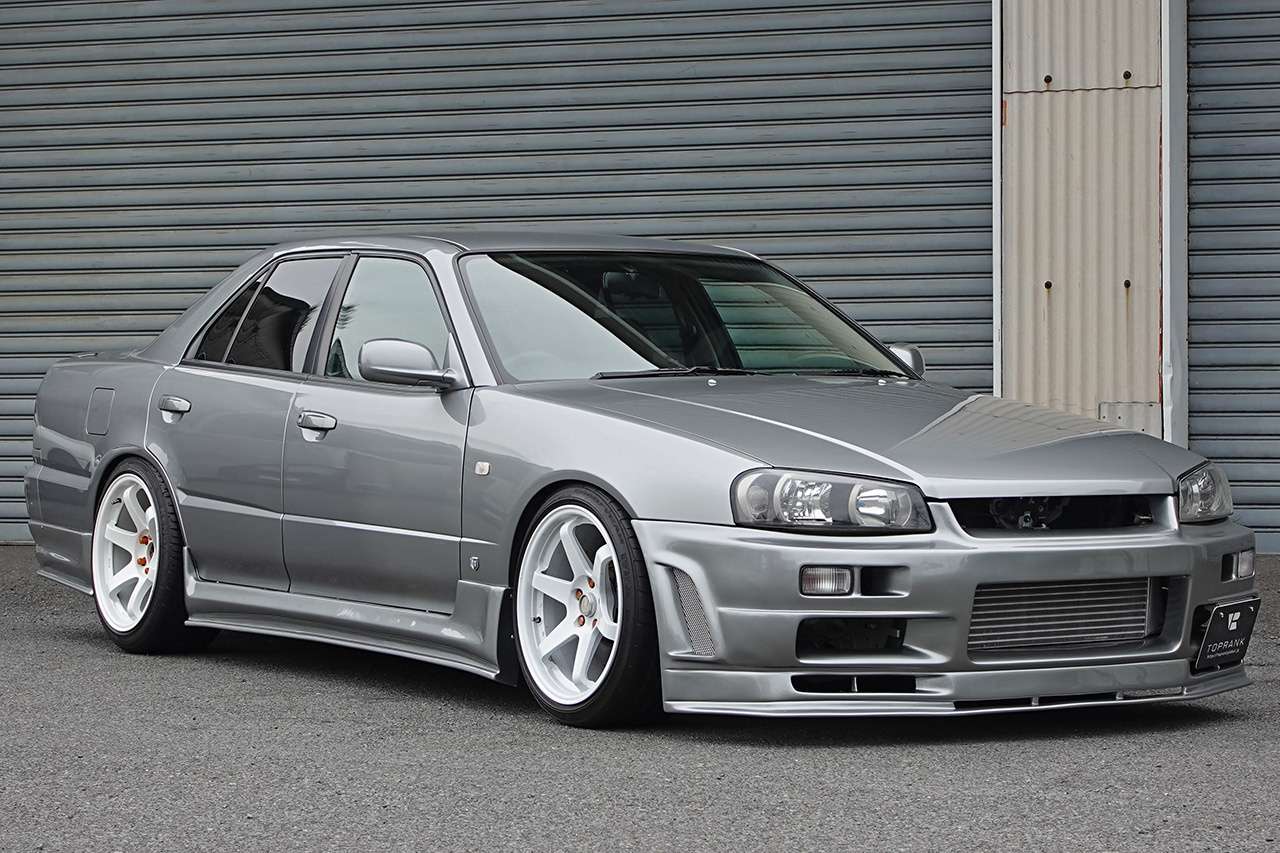 2001 Nissan SKYLINE R34 25GT-T SEDAN WV2 Sparkling Silver