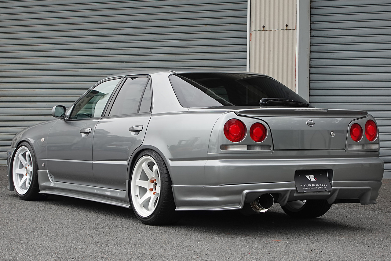 2001 Nissan SKYLINE R34 25GT-T SEDAN WV2 Sparkling Silver