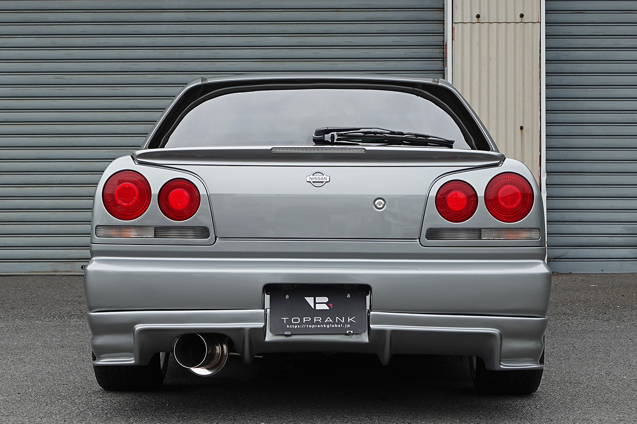 2001 Nissan SKYLINE R34 25GT-T SEDAN WV2 Sparkling Silver