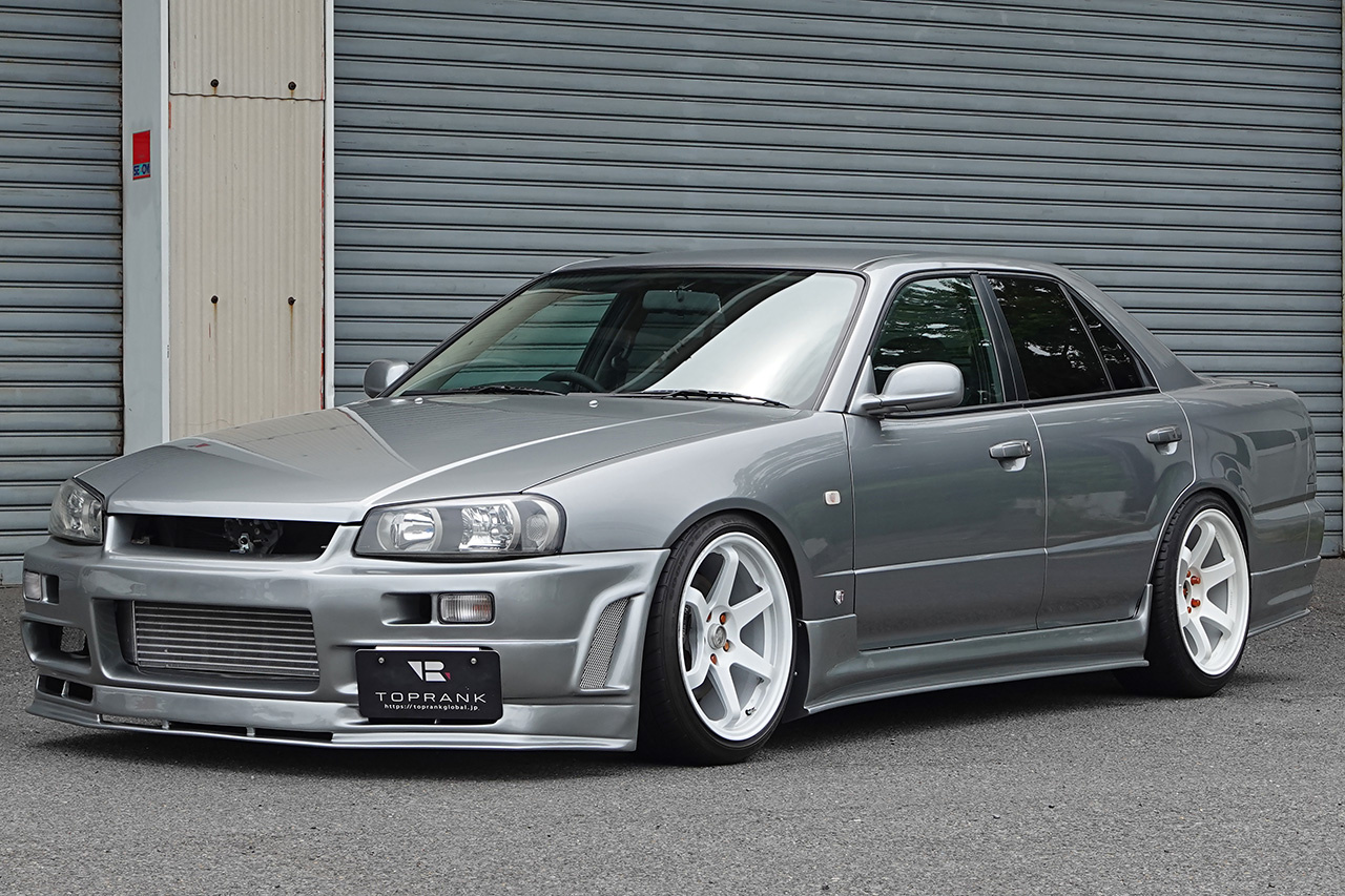 2001 Nissan SKYLINE R34 25GT-T SEDAN WV2 Sparkling Silver