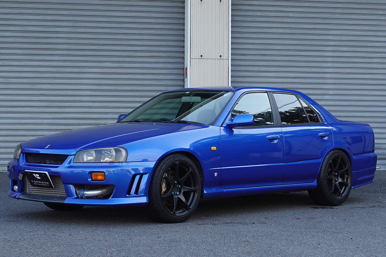 1999 Nissan SKYLINE R34 25GT-T SEDAN, 98 Model, GReddy Intercooler, HKS Silent Hi-Power Muffler