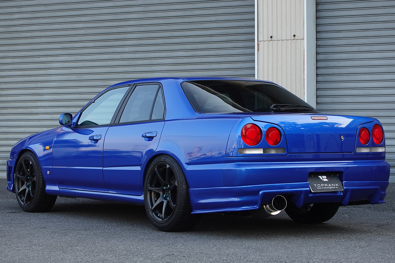 1999 Nissan SKYLINE R34 25GT-T SEDAN, 98 Model, GReddy Intercooler, HKS Silent Hi-Power Muffler