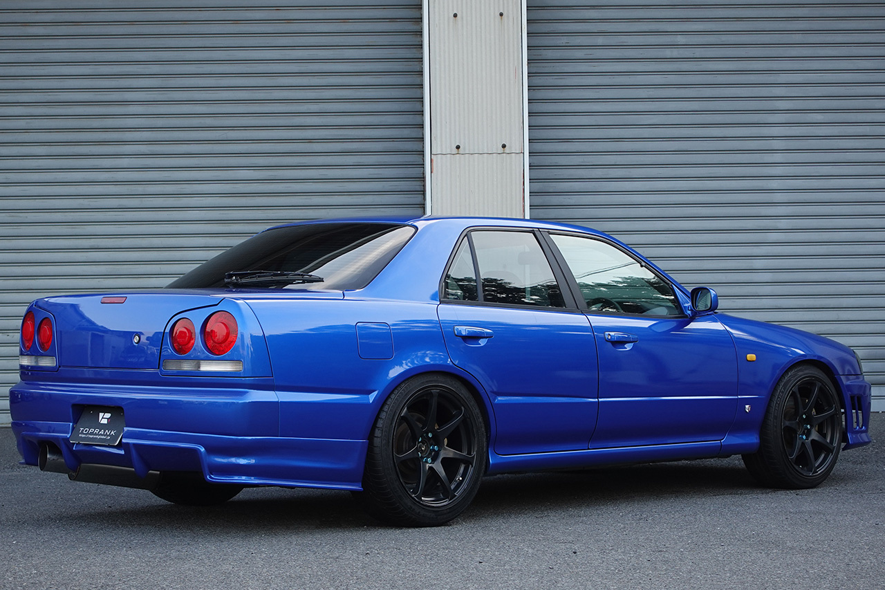 1999 Nissan SKYLINE R34 25GT-T SEDAN, 98 Model, GReddy Intercooler, HKS Silent Hi-Power Muffler