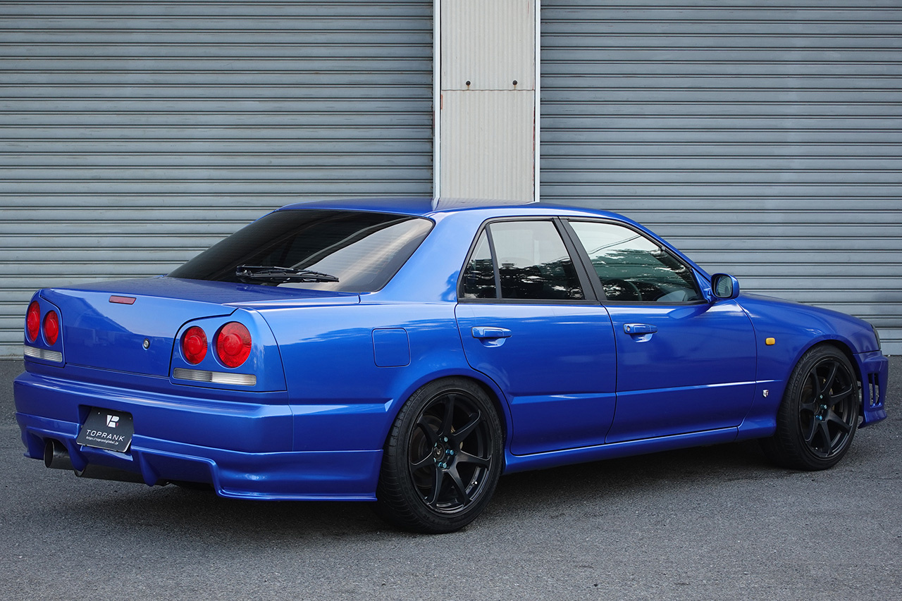 1999 Nissan SKYLINE R34 25GT-T SEDAN, 98 Model, GReddy Intercooler, HKS Silent Hi-Power Muffler