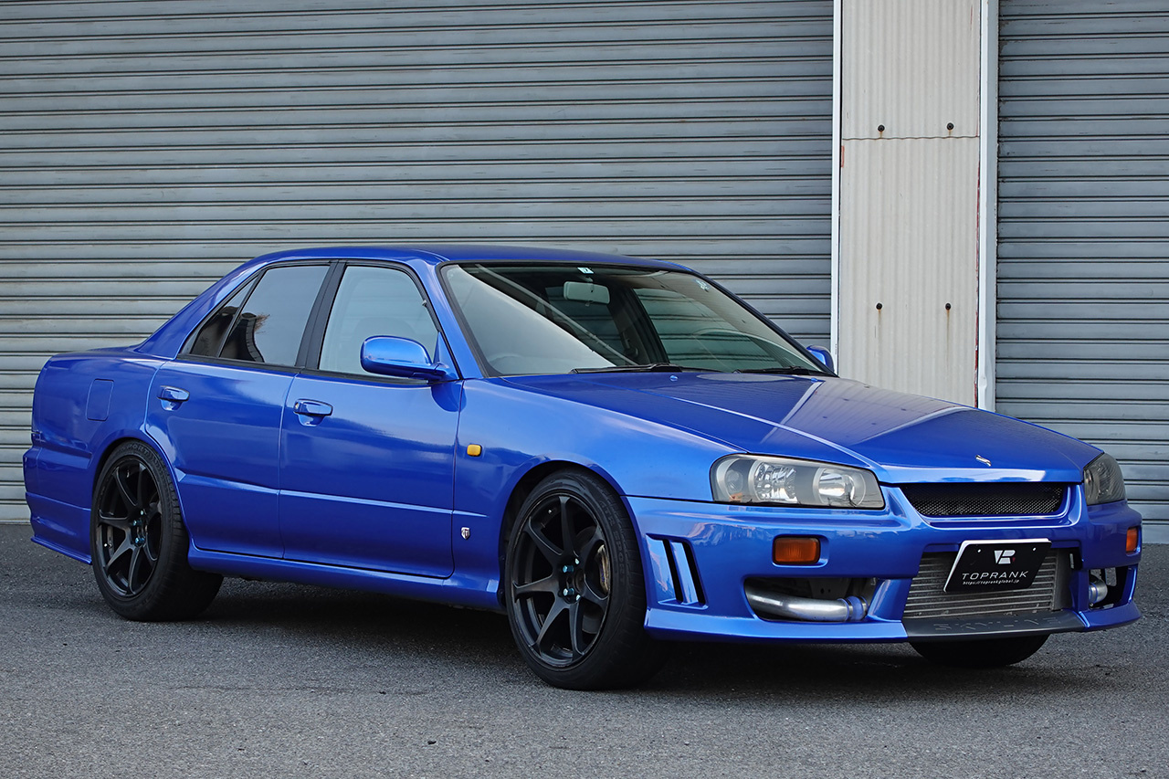 1999 Nissan SKYLINE R34 25GT-T SEDAN, 98 Model, GReddy Intercooler, HKS Silent Hi-Power Muffler