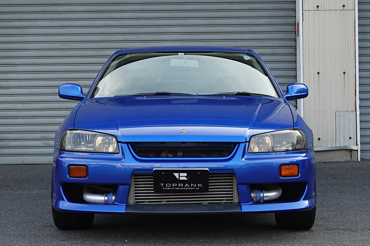 1999 Nissan SKYLINE R34 25GT-T SEDAN, 98 Model, GReddy Intercooler, HKS Silent Hi-Power Muffler