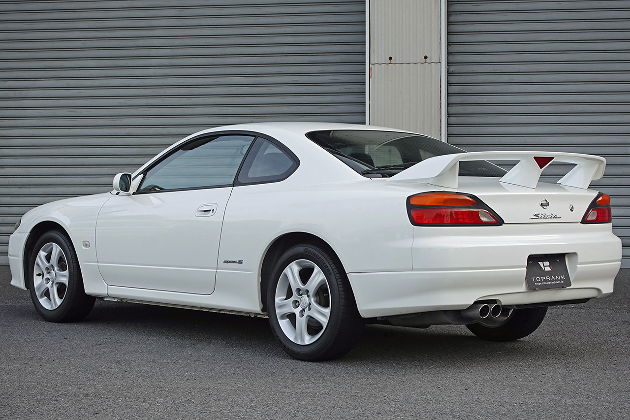 2002 Nissan SILVIA S15 SPEC S, WK0 Pearl White FULL STOCK