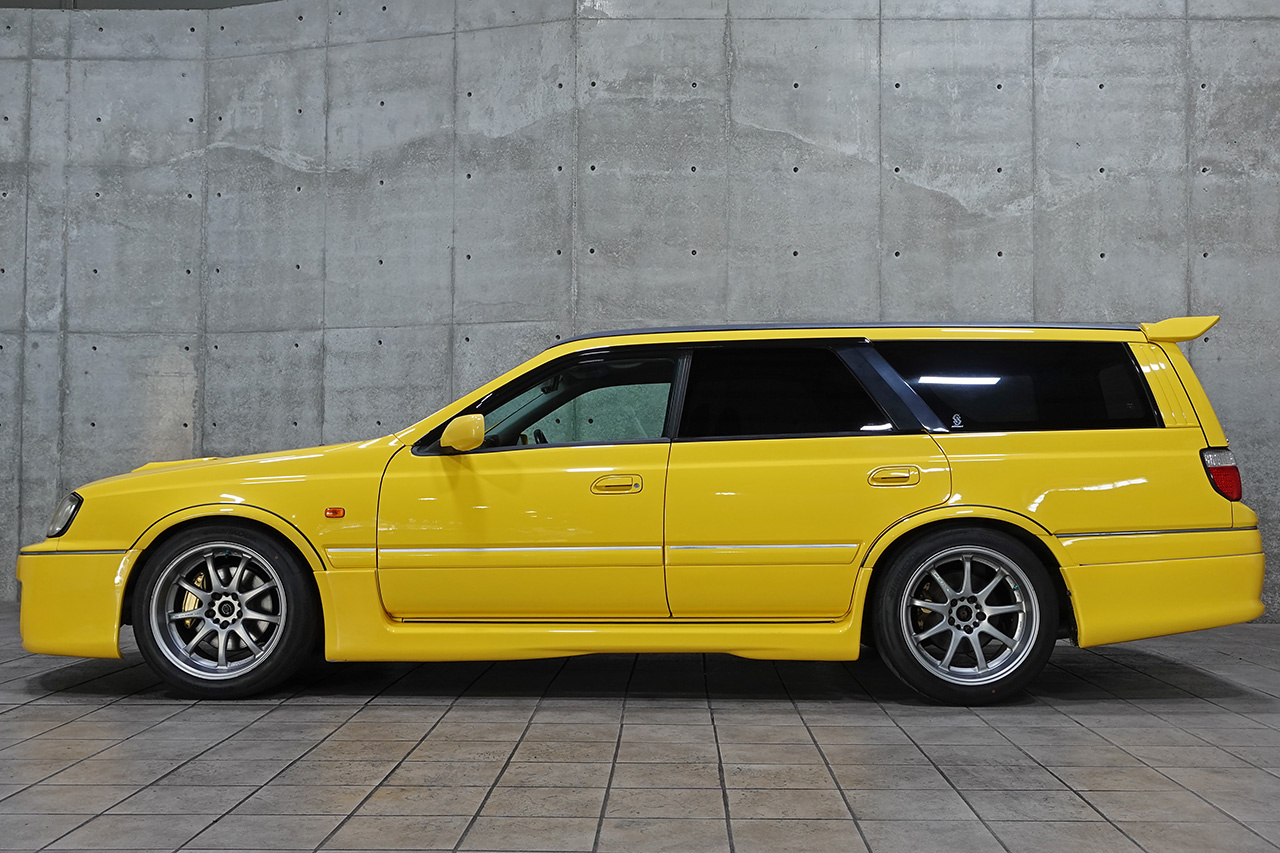 1998 Nissan STAGEA WGNC34 25t RS Four S, 260RS Autech Style Aero, NISMO Tower bar