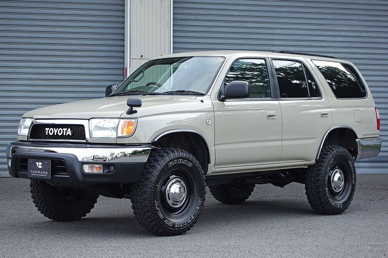 2000 Toyota HILUX SURF SSR-X, US 4Runner Syle, Toyota Grill, Manual Transmission, 2 Inch Lift up