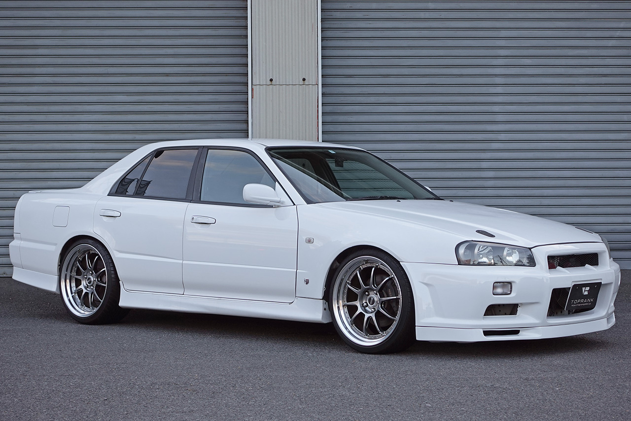 2001 Nissan SKYLINE ER34 25 GT-T, HKS Air Clean, SSR 19 Inch Wheels