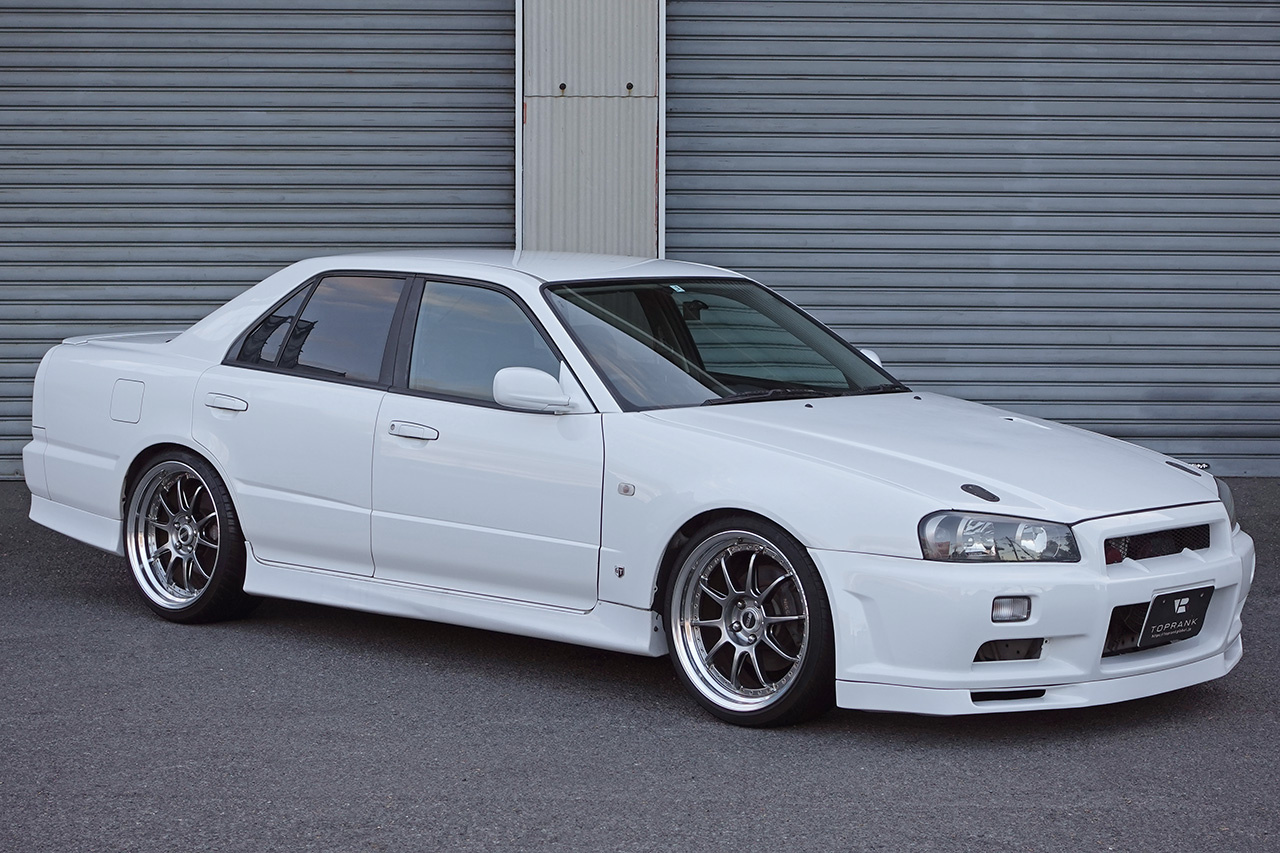 2001 Nissan SKYLINE ER34 25 GT-T, HKS Air Clean, SSR 19 Inch Wheels