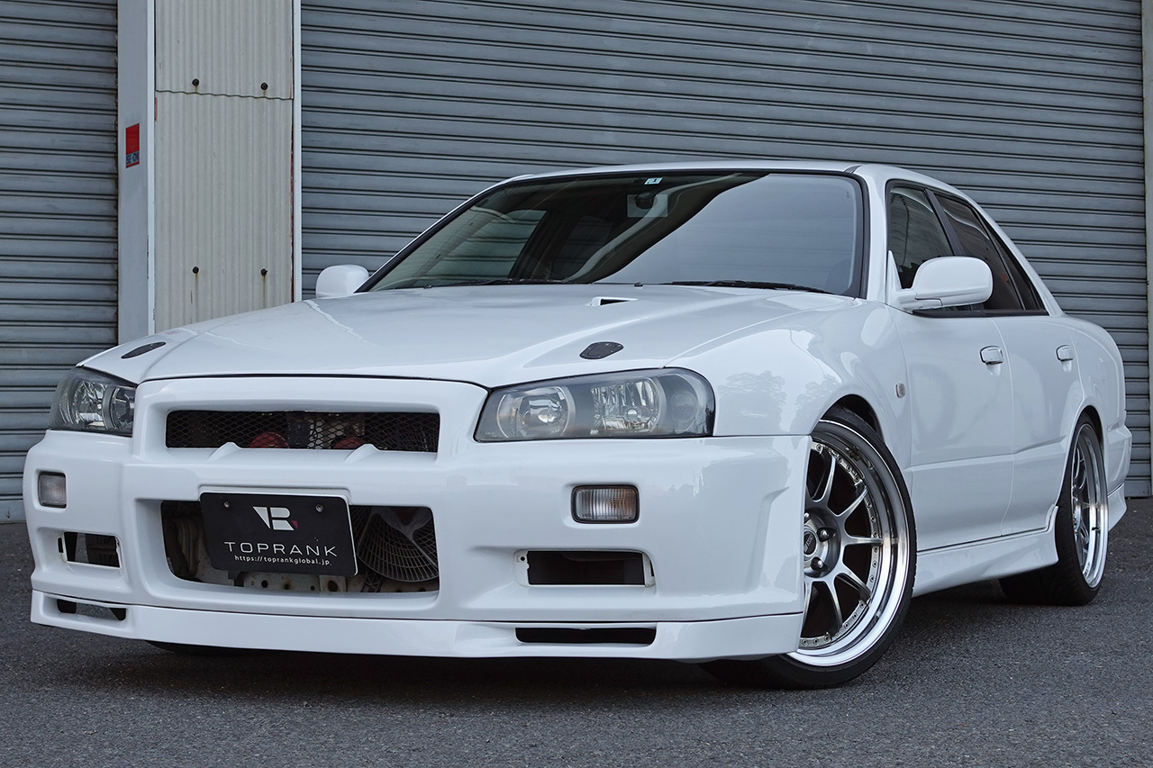 2001 Nissan SKYLINE ER34 25 GT-T, HKS Air Clean, SSR 19 Inch Wheels