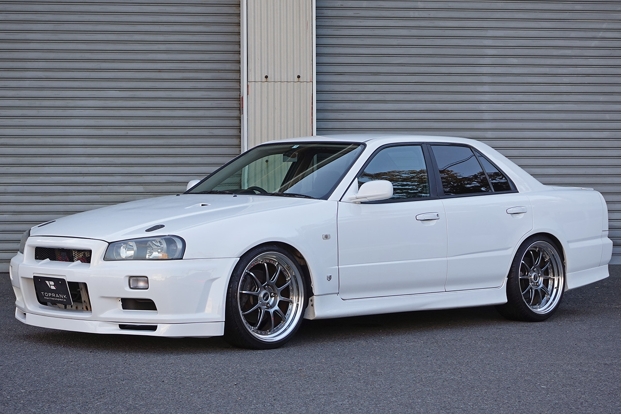 2001 Nissan SKYLINE ER34 25 GT-T, HKS Air Clean, SSR 19 Inch Wheels