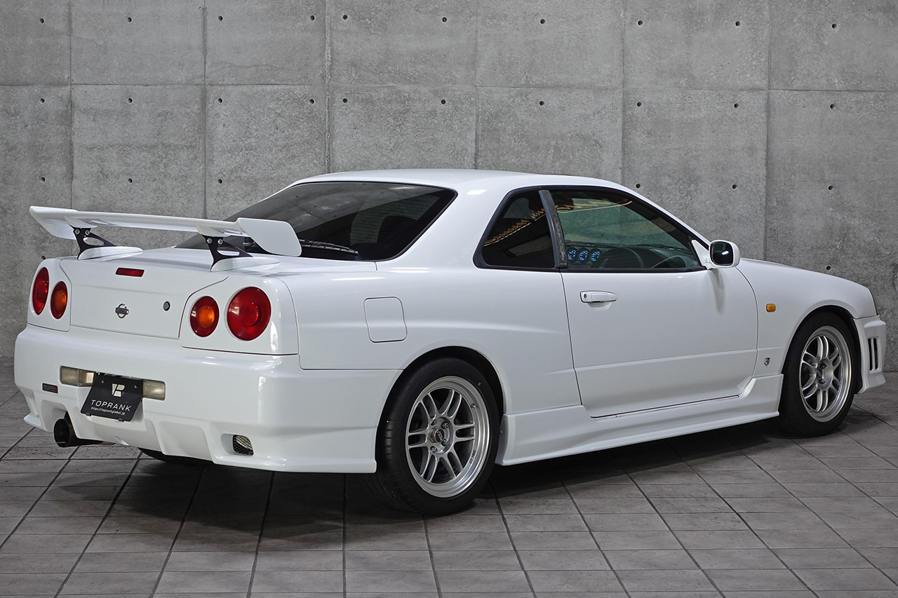 1998 Nissan SKYLINE COUPE ER34 25 GT-T, ALTIA Front Bumper, NISMO Suspension