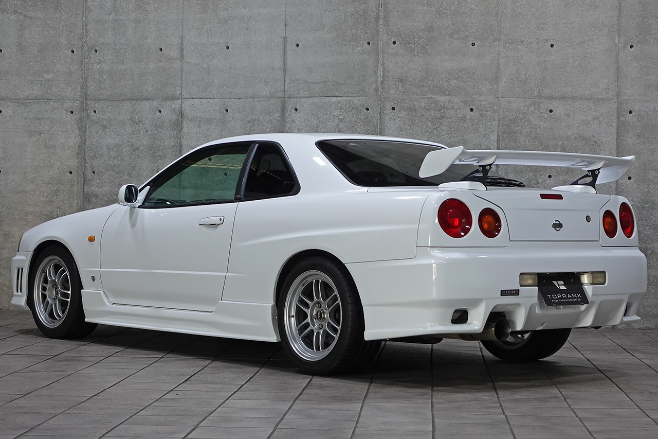 1998 Nissan SKYLINE COUPE ER34 25 GT-T, ALTIA Front Bumper, NISMO Suspension