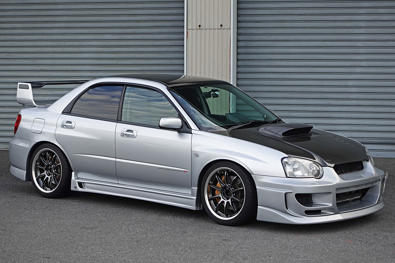 2003 Subaru IMPREZA STI GDB Impreza WRX  STi, 撃速 Charge Speed Aero, HKS Air Cleaner, HKS Height Adjustable Coilovers