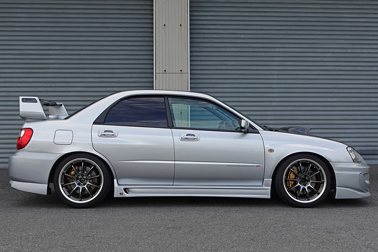 2003 Subaru IMPREZA STI GDB Impreza WRX  STi, 撃速 Charge Speed Aero, HKS Air Cleaner, HKS Height Adjustable Coilovers