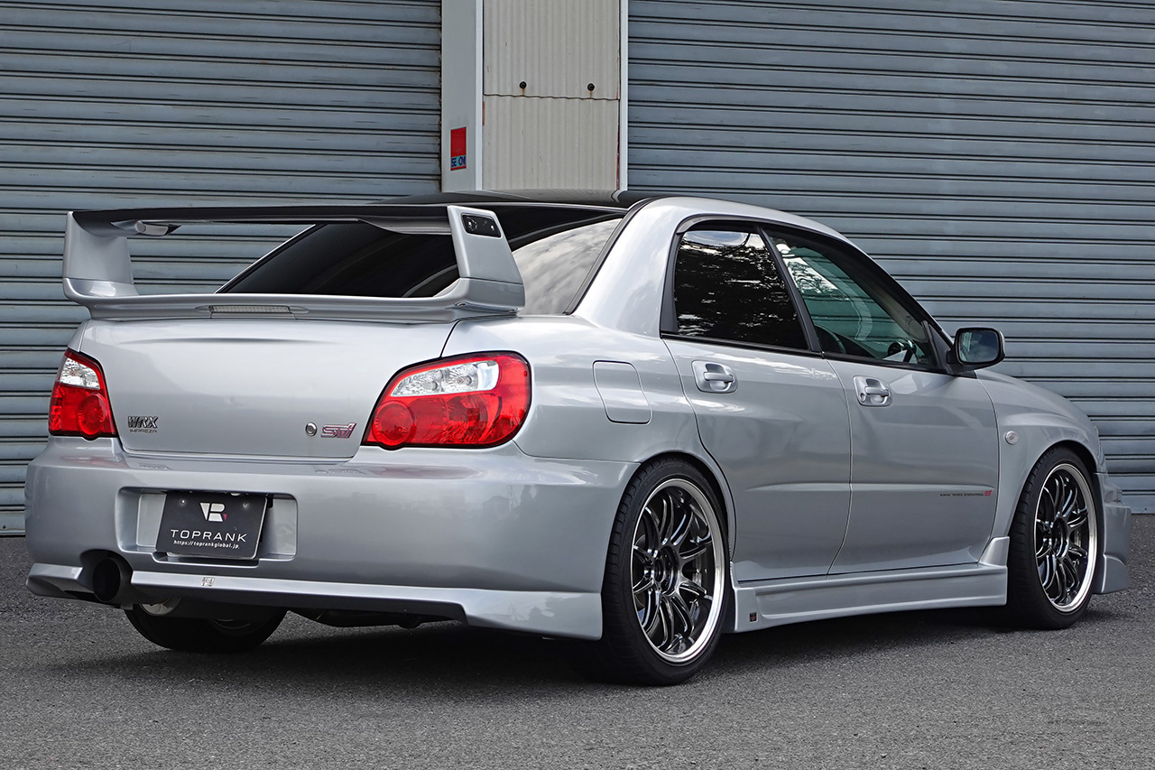 2003 Subaru IMPREZA STI GDB Impreza WRX  STi, 撃速 Charge Speed Aero, HKS Air Cleaner, HKS Height Adjustable Coilovers