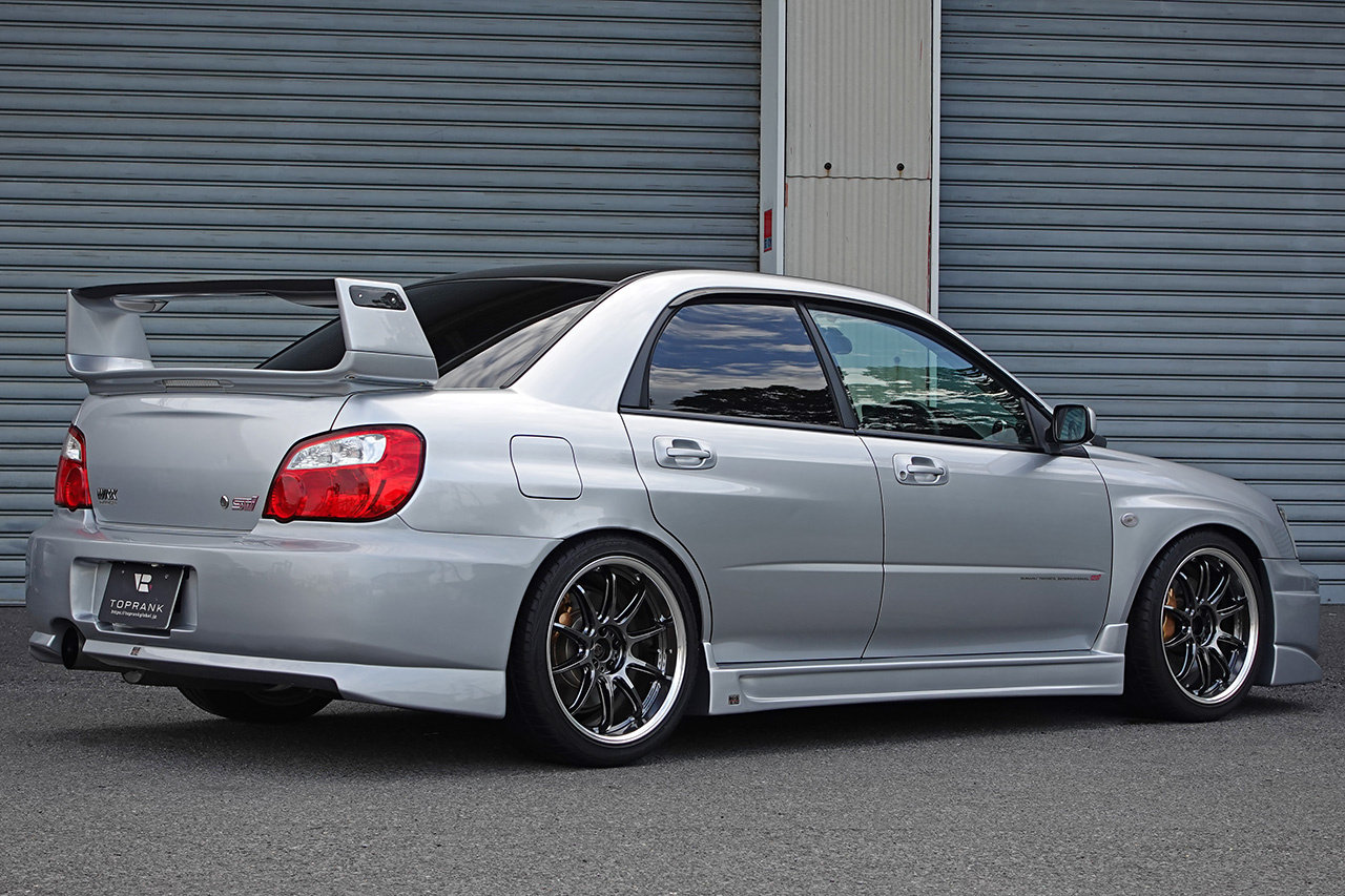 2003 Subaru IMPREZA STI GDB Impreza WRX  STi, 撃速 Charge Speed Aero, HKS Air Cleaner, HKS Height Adjustable Coilovers