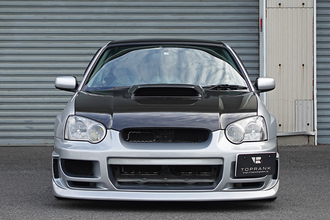 2003 Subaru IMPREZA STI GDB Impreza WRX  STi, 撃速 Charge Speed Aero, HKS Air Cleaner, HKS Height Adjustable Coilovers