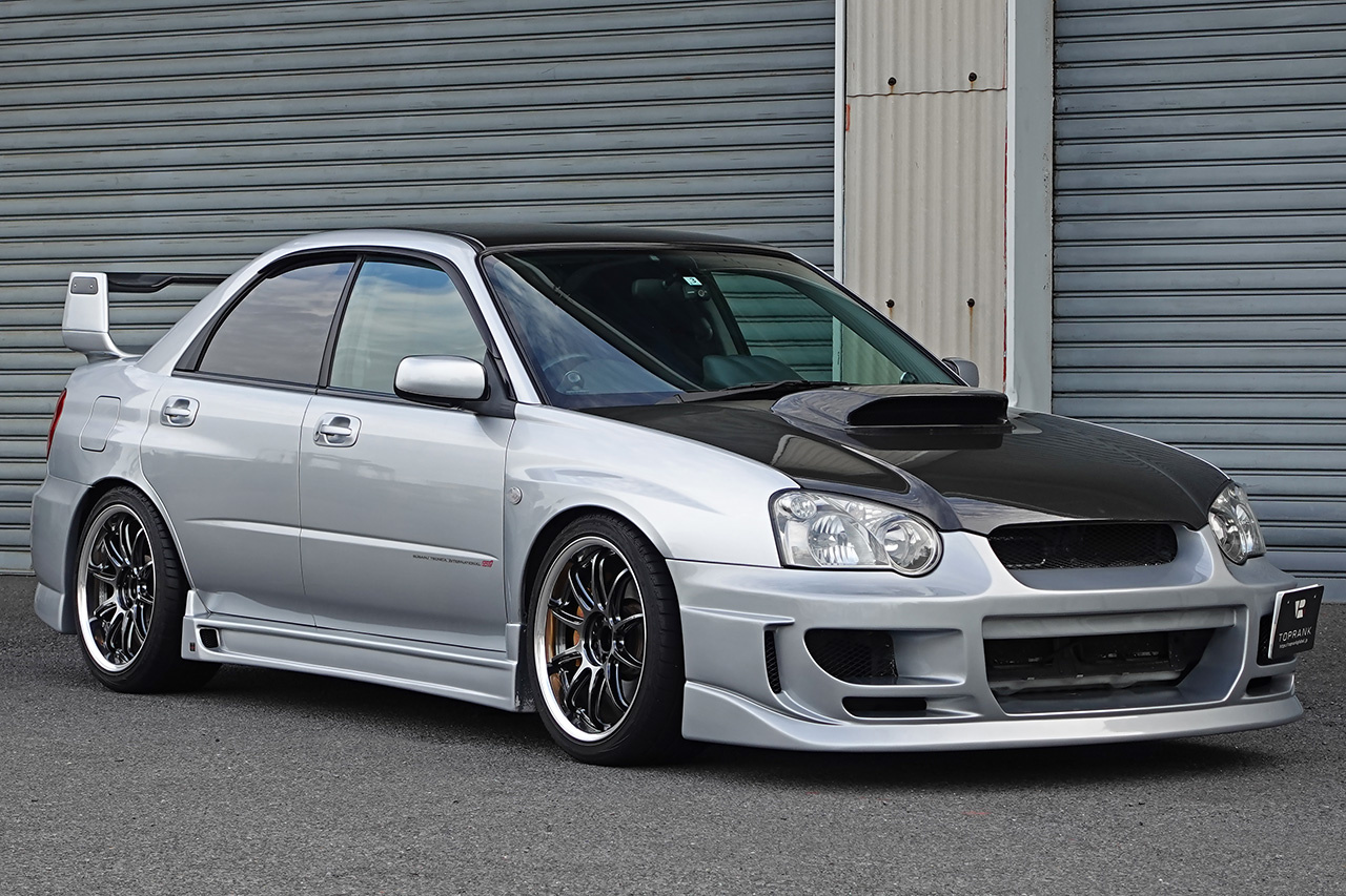 2003 Subaru IMPREZA STI GDB Impreza WRX  STi, 撃速 Charge Speed Aero, HKS Air Cleaner, HKS Height Adjustable Coilovers