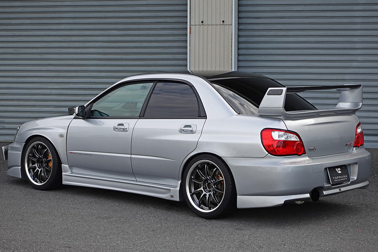 2003 Subaru IMPREZA STI GDB Impreza WRX  STi, 撃速 Charge Speed Aero, HKS Air Cleaner, HKS Height Adjustable Coilovers