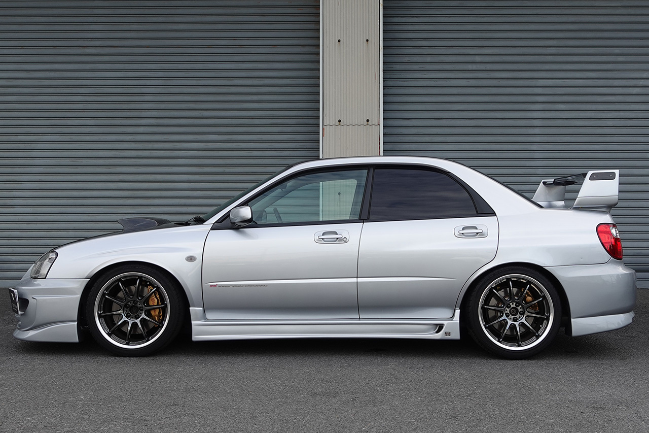 2003 Subaru IMPREZA STI GDB Impreza WRX  STi, 撃速 Charge Speed Aero, HKS Air Cleaner, HKS Height Adjustable Coilovers