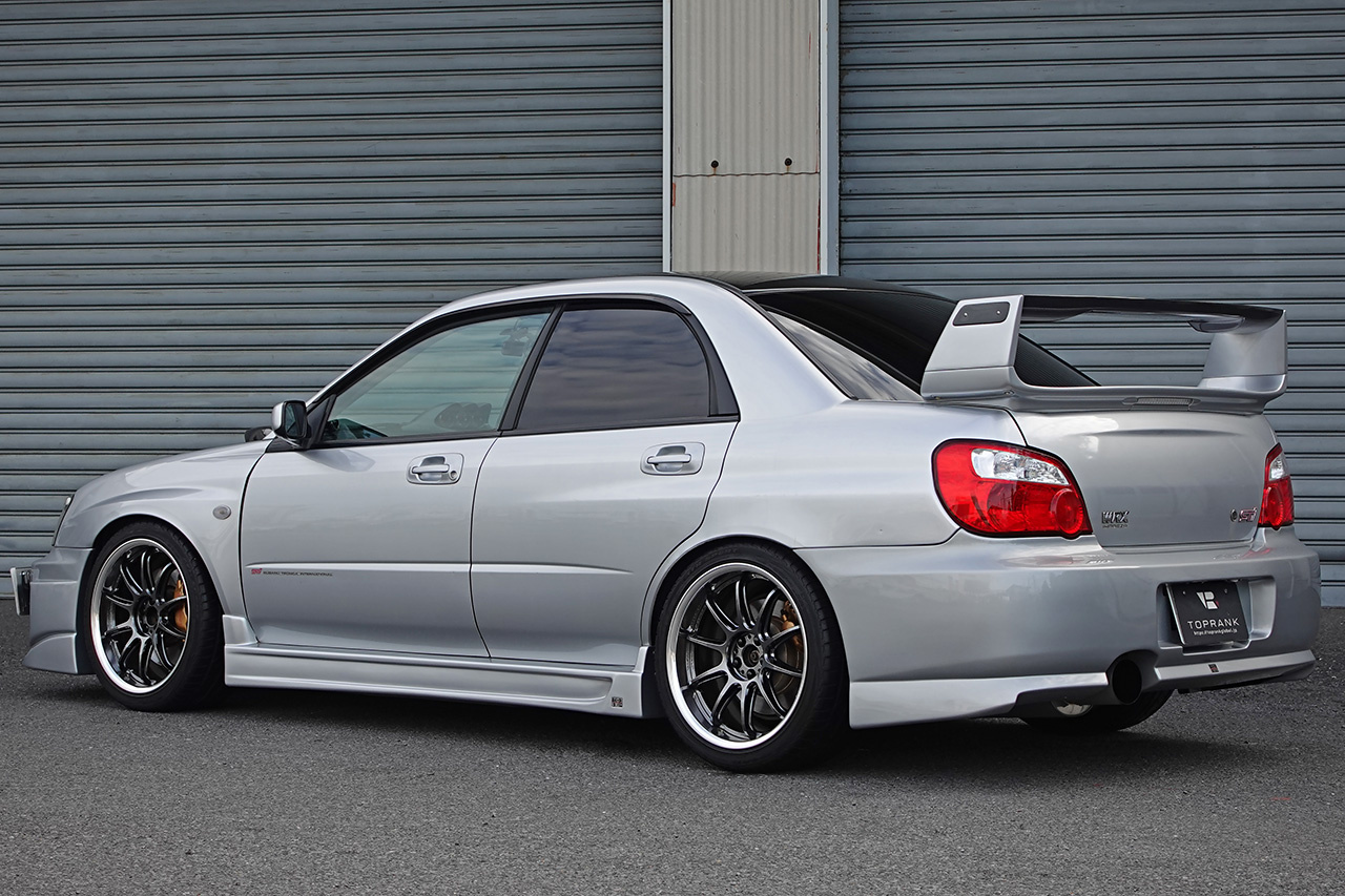 2003 Subaru IMPREZA STI GDB Impreza WRX  STi, 撃速 Charge Speed Aero, HKS Air Cleaner, HKS Height Adjustable Coilovers