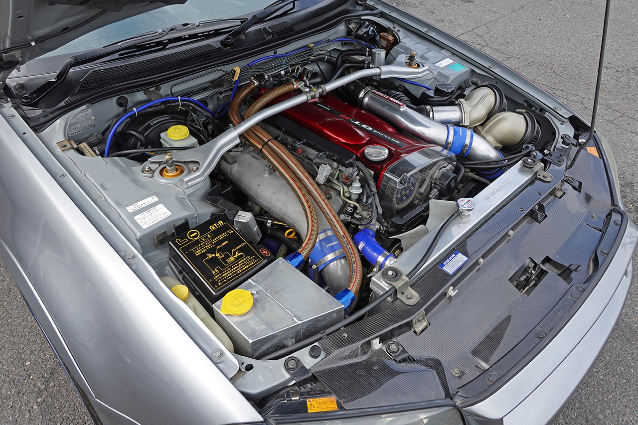 2000 Nissan SKYLINE GT-R BNR34 R34 GT-R, Nismo Z-tune Bumper, Nissan OEM Rear Carbon Diffuser, Endless Big Brake Kit