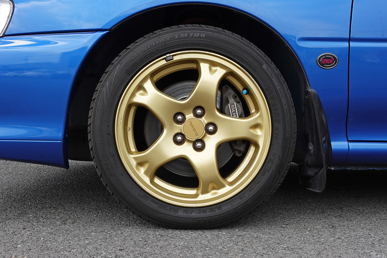 1999 Subaru IMPREZA WRX Type RA STI Version 5, STi Muffler