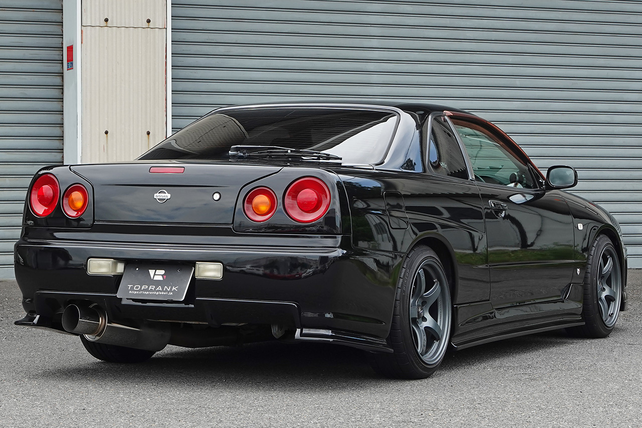 2000 Nissan SKYLINE COUPE R34 25GT-T, HKS Muffler , TEIN Height Adjustable Coilovers