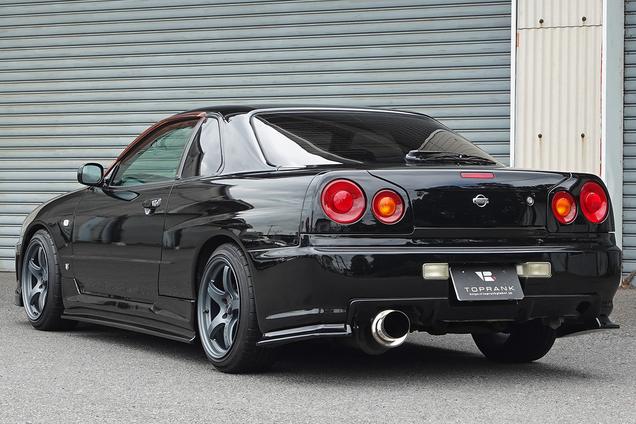 2000 Nissan SKYLINE COUPE R34 25GT-T, HKS Muffler , TEIN Height Adjustable Coilovers