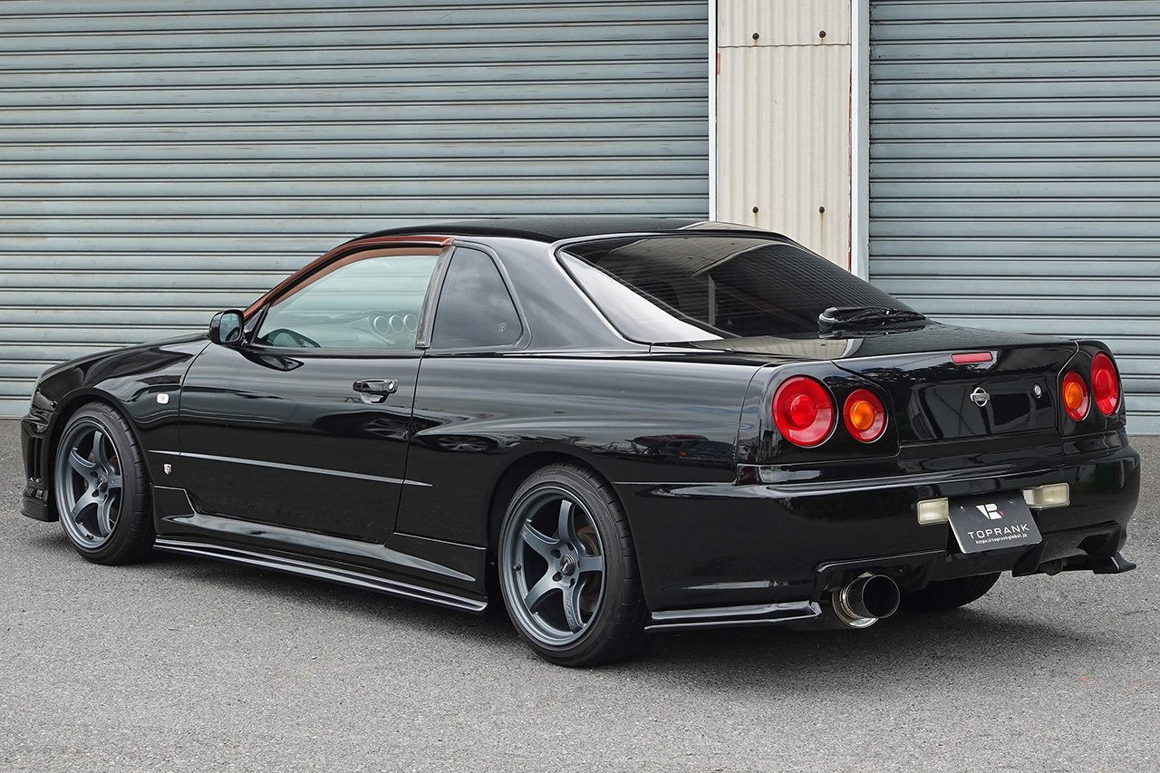 2000 Nissan SKYLINE COUPE R34 25GT-T, HKS Muffler , TEIN Height Adjustable Coilovers