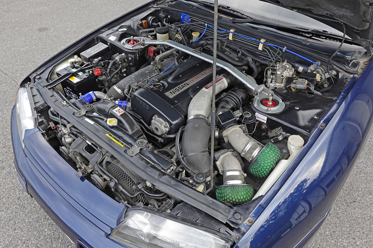 1990 Nissan SKYLINE GT-R BNR32 R32 GT-R, TH1 Dark Blue Pearl, RAYS Volk Racing TE37SL 17inch Wheels