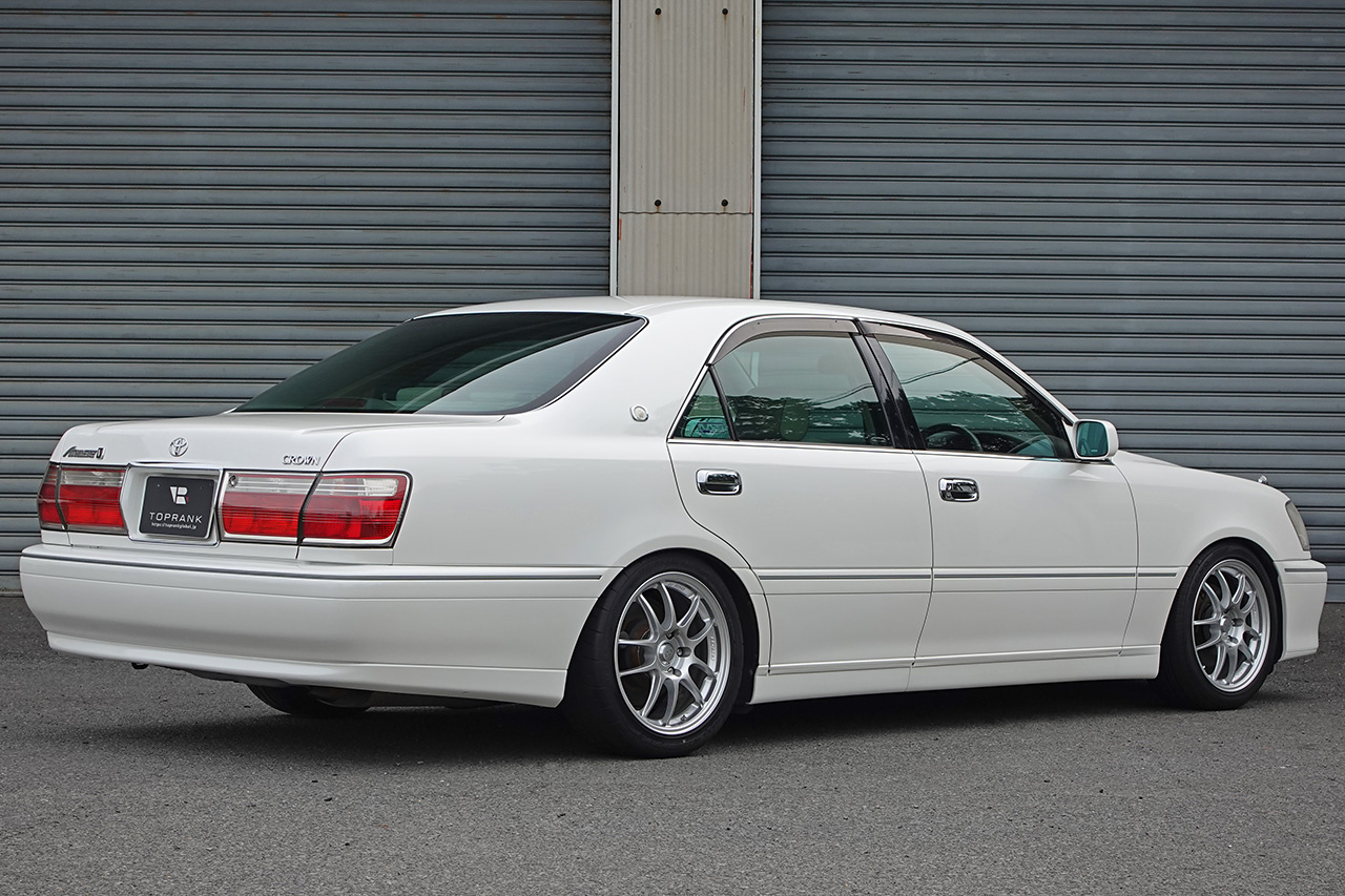 2001 Toyota CROWN ATHLETE JZS171 Athlete V, 1JZGTE Turbo Engine, TEIN Height Adjustable Coilovers