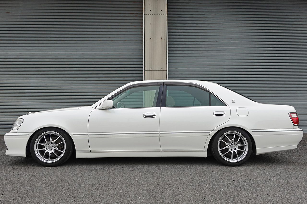 2001 Toyota CROWN ATHLETE JZS171 Athlete V, 1JZGTE Turbo Engine, TEIN Height Adjustable Coilovers