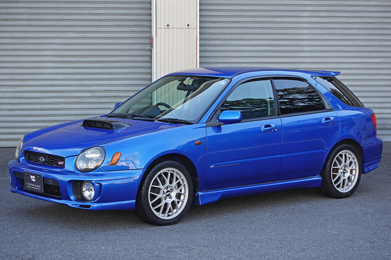 2002 Subaru IMPREZA SPORTS WAGON IMPREZA SPORT WAGON STi, BBS Wheels