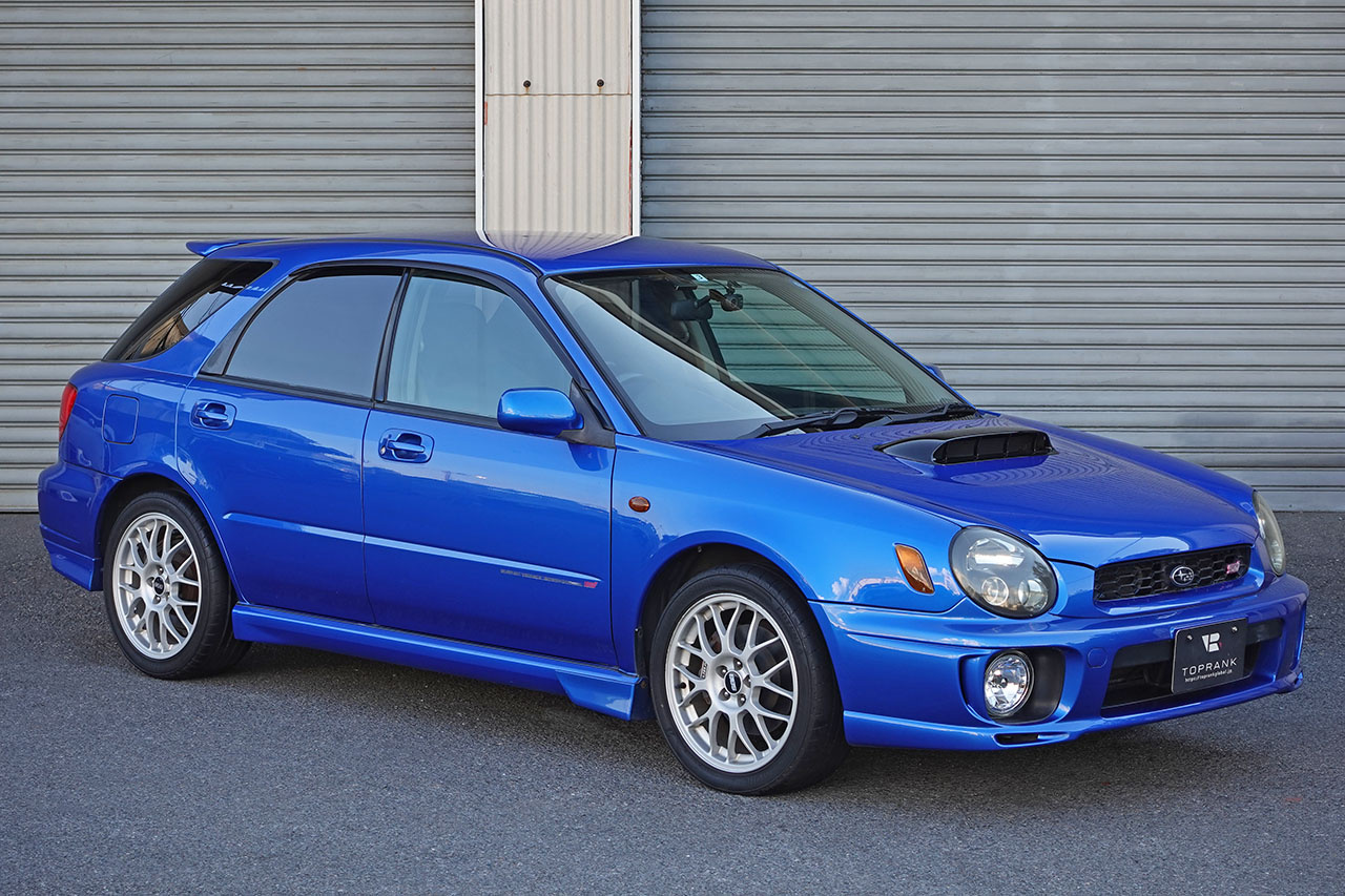 2002 Subaru IMPREZA SPORTS WAGON IMPREZA SPORT WAGON STi, BBS Wheels