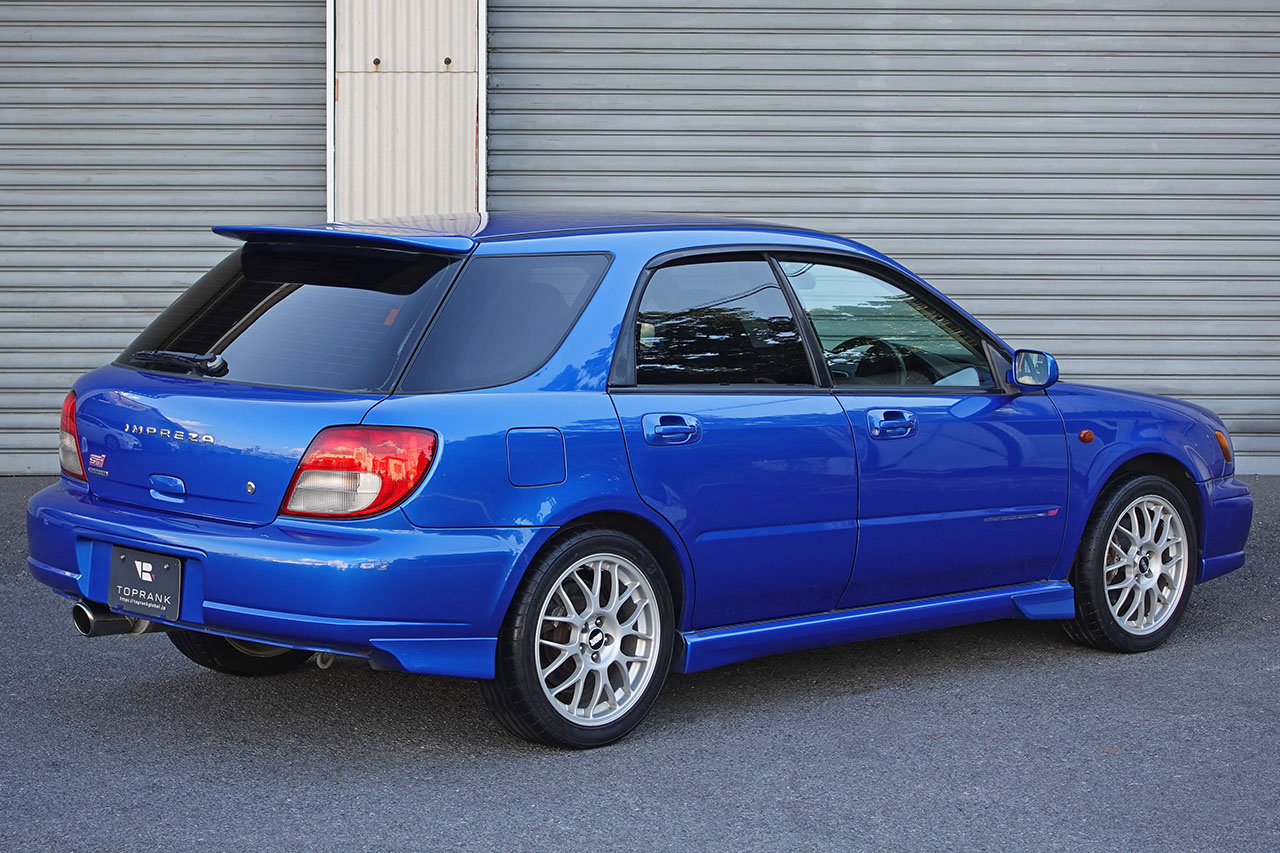 2002 Subaru IMPREZA SPORTS WAGON IMPREZA SPORT WAGON STi, BBS Wheels