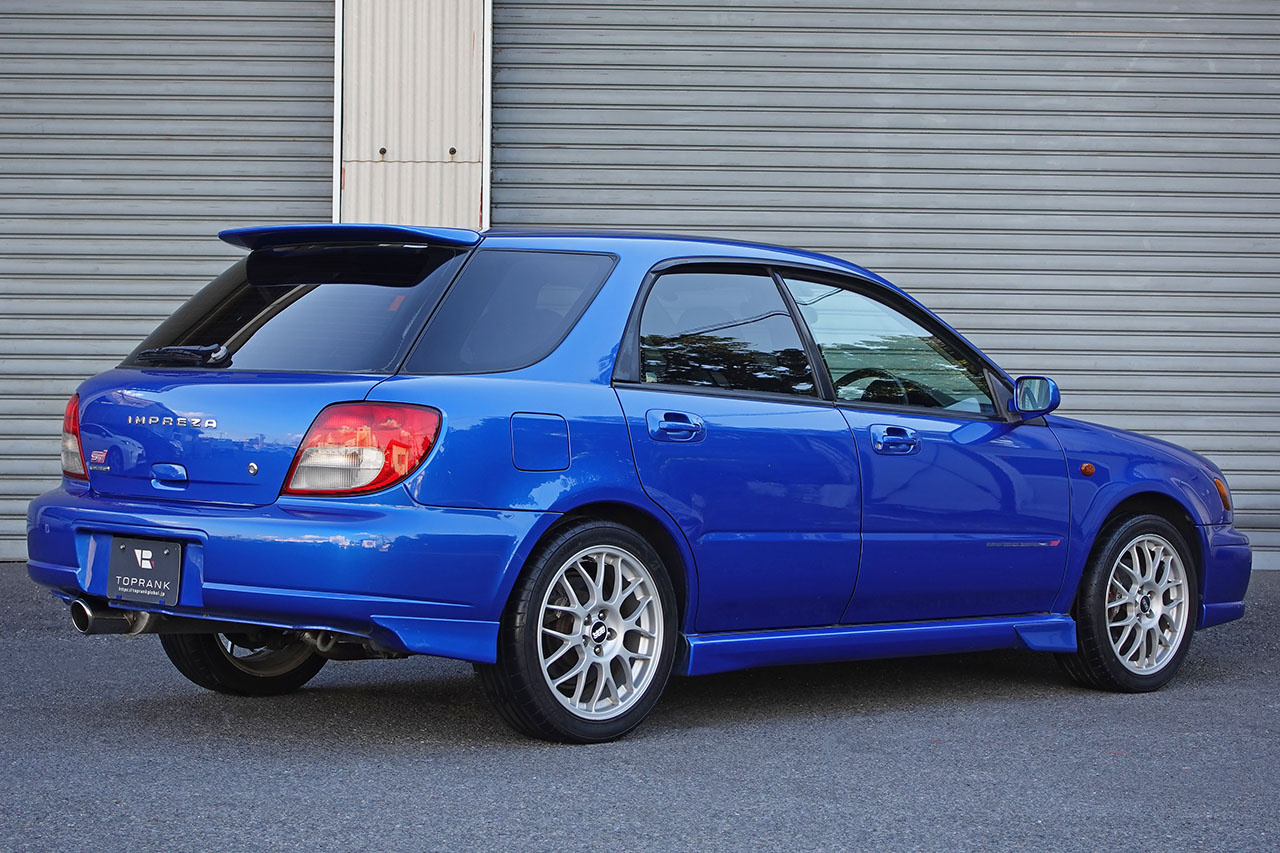 2002 Subaru IMPREZA SPORTS WAGON IMPREZA SPORT WAGON STi, BBS Wheels