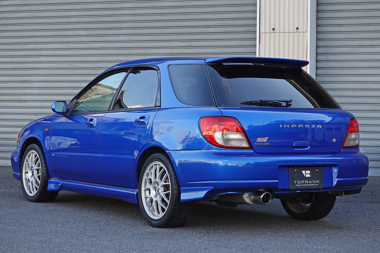 2002 Subaru IMPREZA SPORTS WAGON IMPREZA SPORT WAGON STi, BBS Wheels