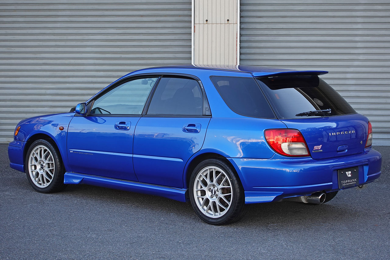 2002 Subaru IMPREZA SPORTS WAGON IMPREZA SPORT WAGON STi, BBS Wheels