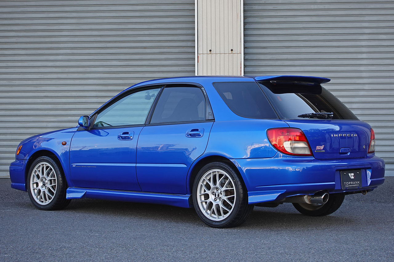 2002 Subaru IMPREZA SPORTS WAGON IMPREZA SPORT WAGON STi, BBS Wheels